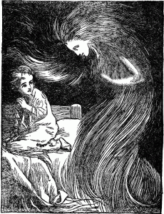 Arthur Hughes, 'At The Back of the North-Wind'